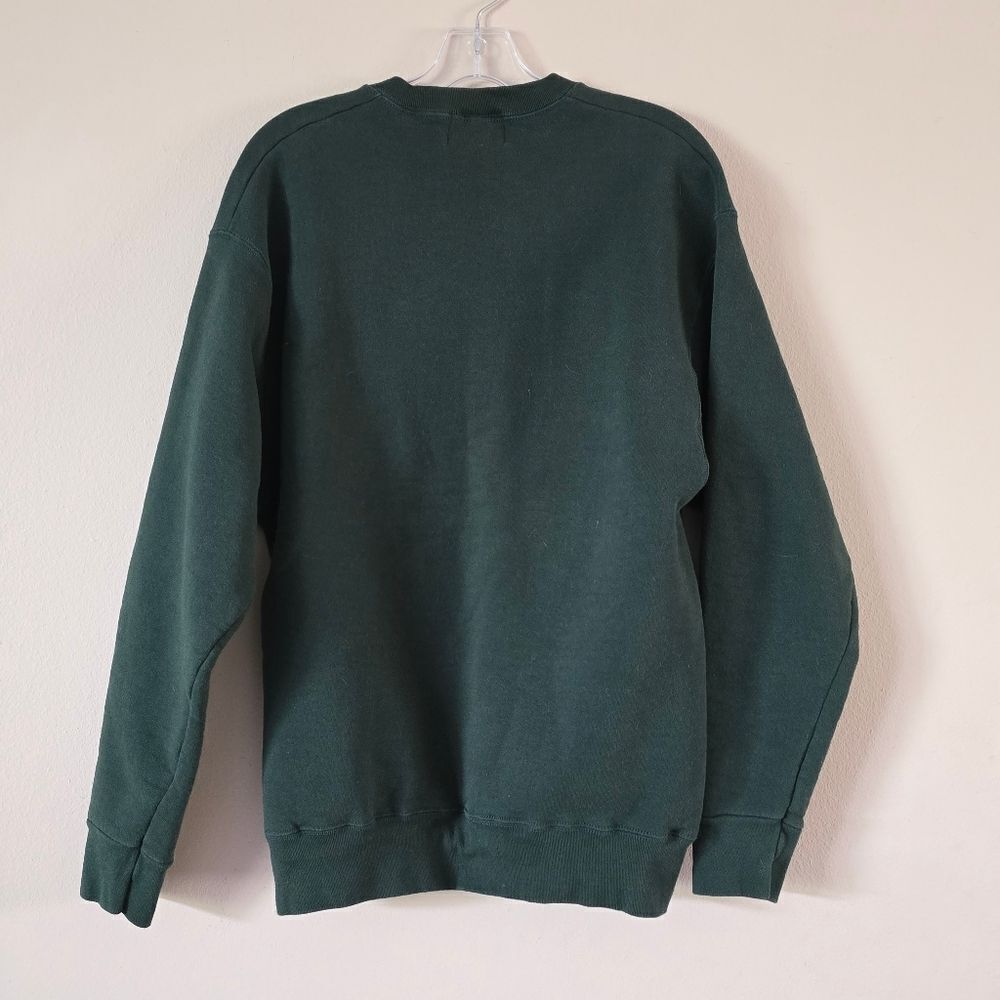 Y2K Cheyenne River Women's Vintage Green Sweater Size L Horse - Picture 5 of 7